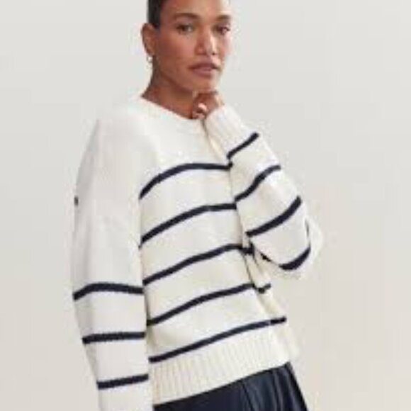 Jenni Kayne Chloe Crewneck - Picture 1 of 4